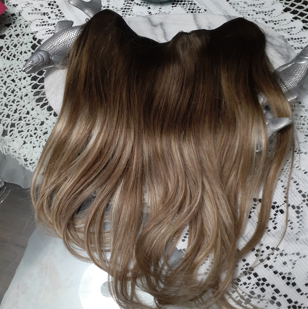 Human Hair Extension Piece